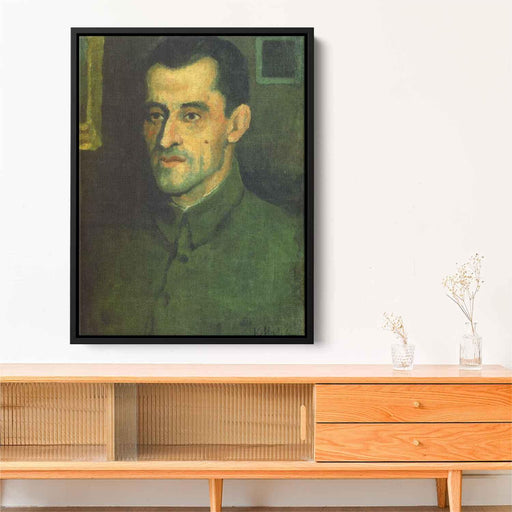 Portrait of V.A.Pavlov (1933) by Kazimir Malevich - Canvas Artwork