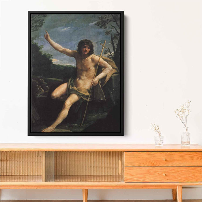 Saint John the Baptist (1637) by Guido Reni - Canvas Artwork