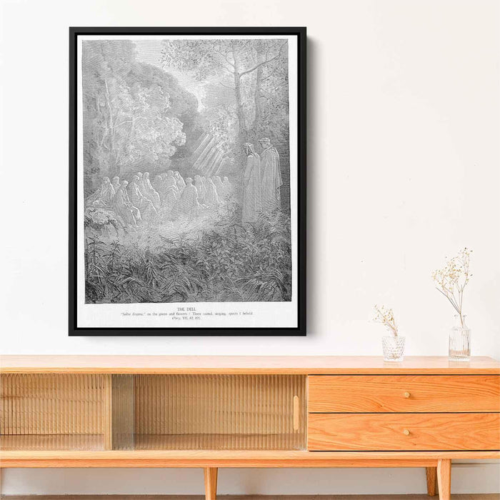 The Dell by Gustave Dore - Canvas Artwork