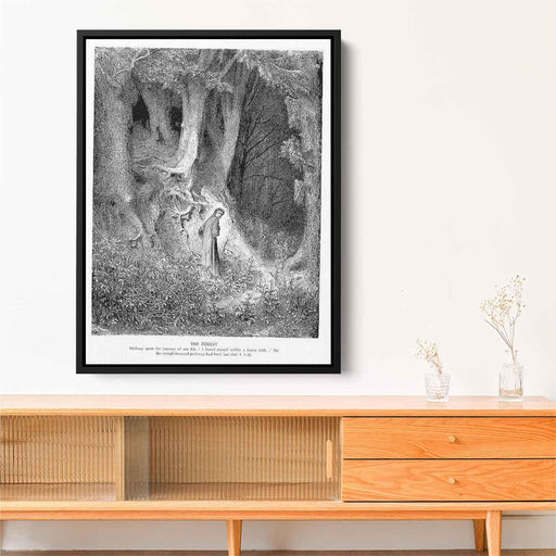 The Forest by Gustave Dore - Canvas Artwork