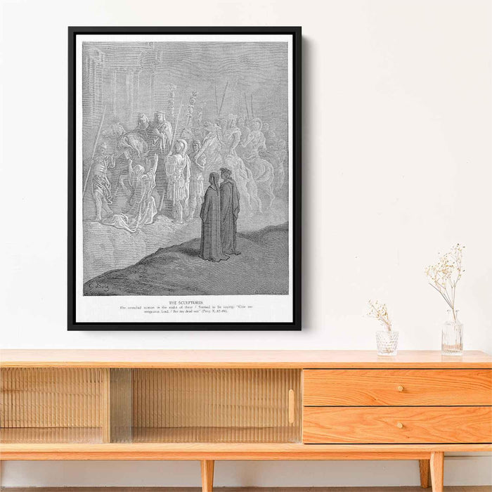 The Sculptures by Gustave Dore - Canvas Artwork