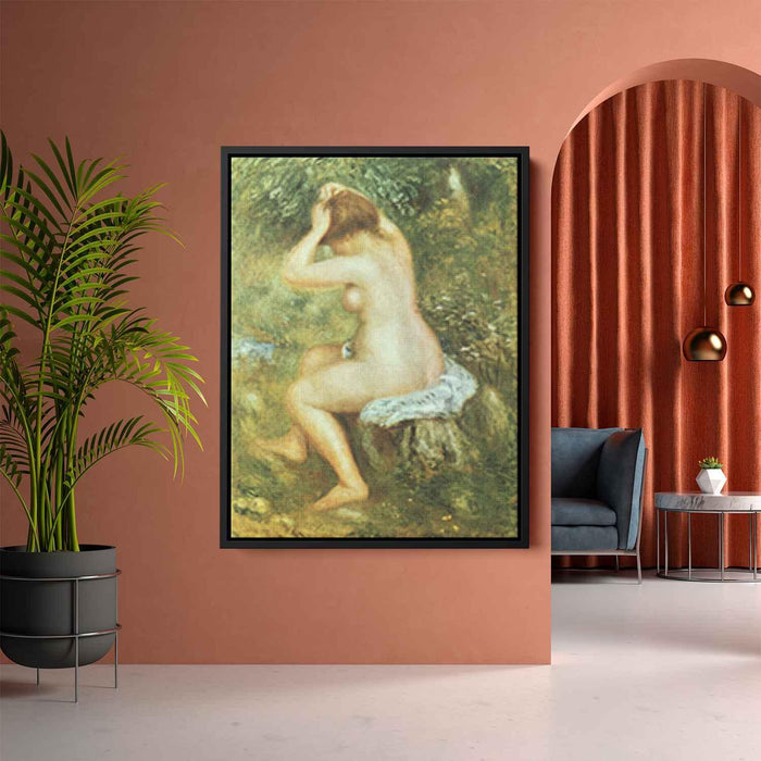 Bather is Styling (1890) by Pierre-Auguste Renoir - Canvas Artwork