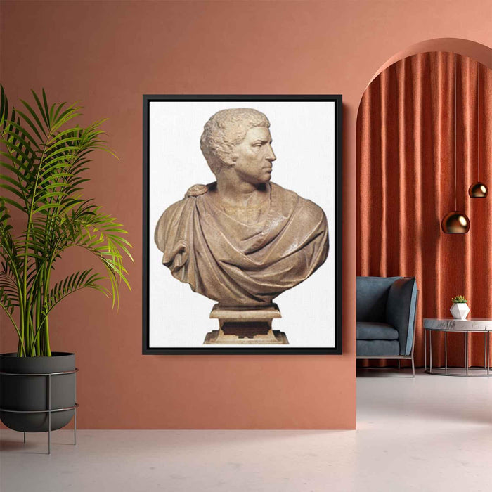 Bust of Brutus (1540) by Michelangelo - Canvas Artwork