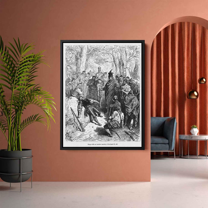 Don Quixote by Gustave Dore - Canvas Artwork