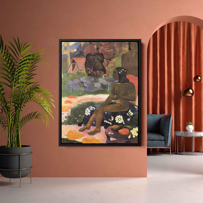 Her nami is Vairaumati (1892) by Paul Gauguin - Canvas Artwork