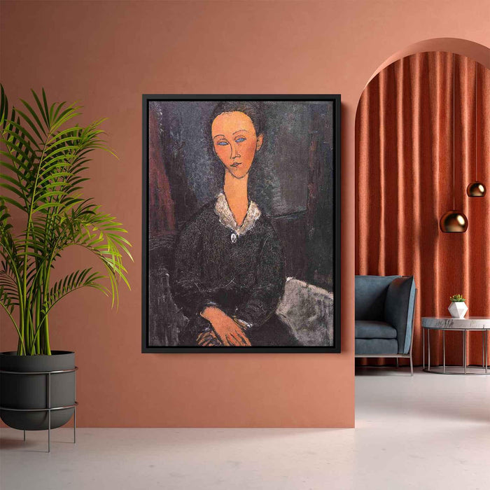 Lunia Czechowska (1917) by Amedeo Modigliani - Canvas Artwork