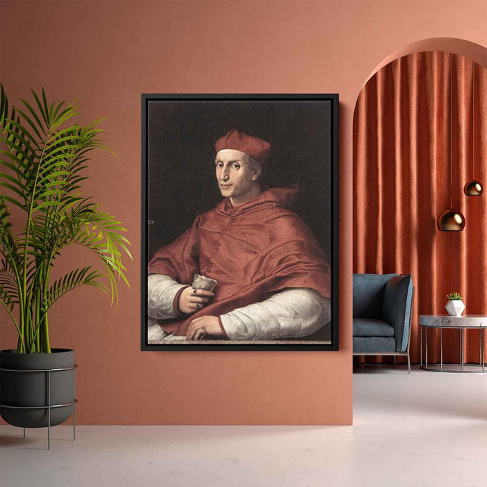 Portrait of Cardinal Dovizzi de Bibbiena (1516) by Raphael - Canvas Artwork