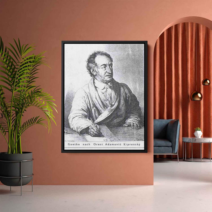 Portrait of Johann Wolfgang von Goethe by Orest Kiprensky - Canvas Artwork