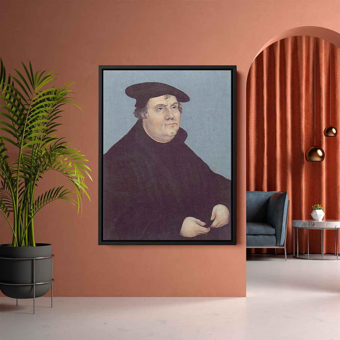 Portrait of Martin Luther (1543) by Lucas Cranach the Elder - Canvas Artwork