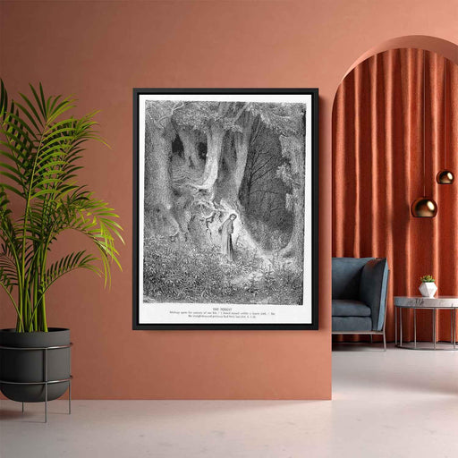 The Forest by Gustave Dore - Canvas Artwork