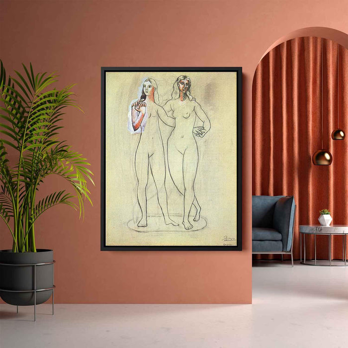 Two nude women (1920) by Pablo Picasso - Canvas Artwork