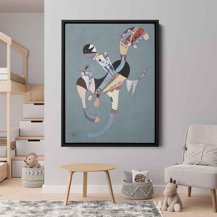 A floating figure (1942) by Wassily Kandinsky - Canvas Artwork