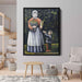 Peasant woman with boy by Niko Pirosmani - Canvas Artwork