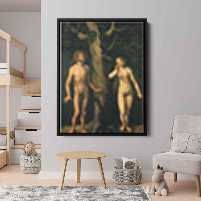 Adam and Eve (1512) by Lucas Cranach the Elder - Canvas Artwork