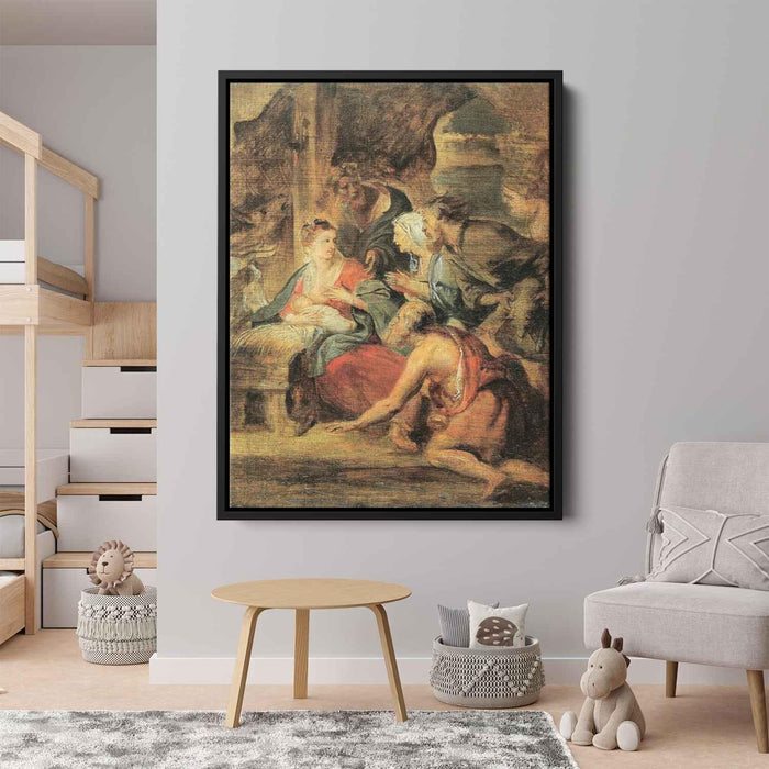 Adoration of the Shepherds (1622) by Peter Paul Rubens - Canvas Artwork
