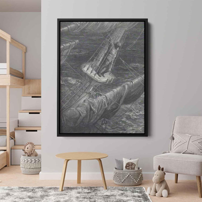 Ancient Mariner by Gustave Dore - Canvas Artwork