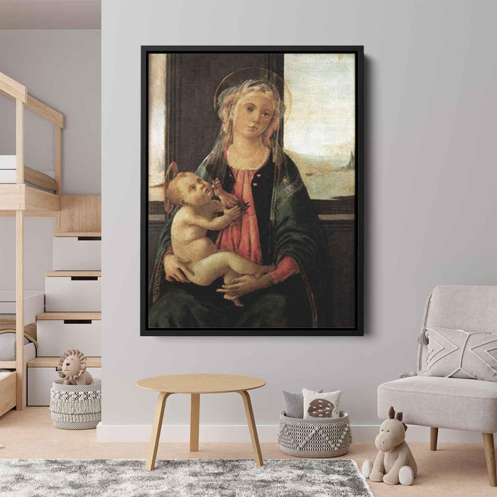 Madonna of the Sea (1477) by Sandro Botticelli - Canvas Artwork