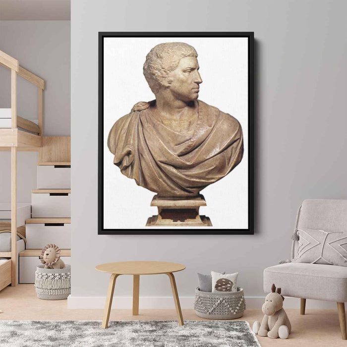 Bust of Brutus (1540) by Michelangelo - Canvas Artwork