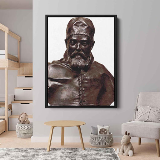 Bust of Pope Urban VIII (1633) by Gian Lorenzo Bernini - Canvas Artwork