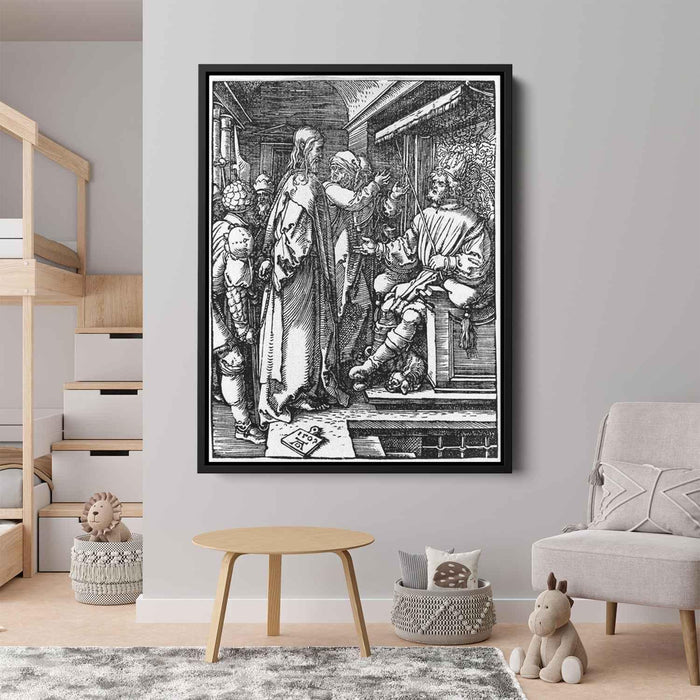 Christ before Herod (1509) by Albrecht Durer - Canvas Artwork