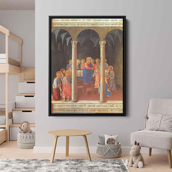 Communion of the Apostles (1452) by Fra Angelico - Canvas Artwork