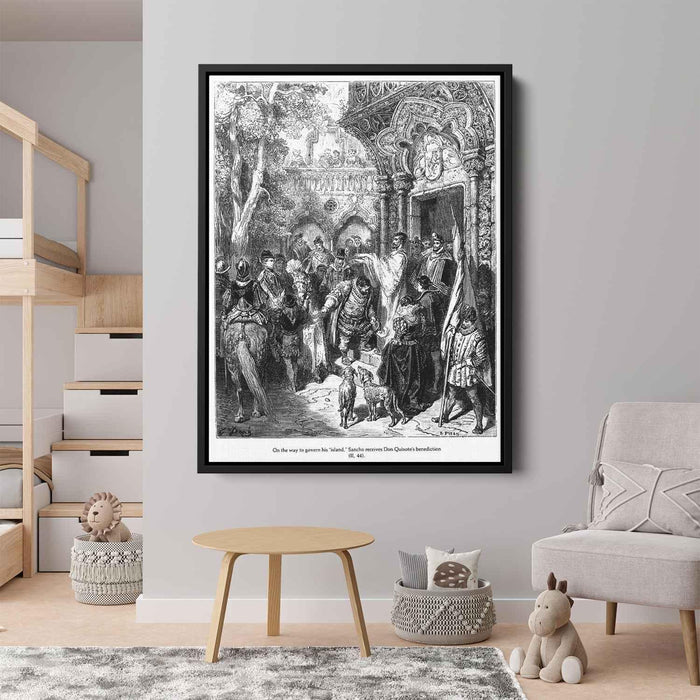 Don Quixote by Gustave Dore - Canvas Artwork