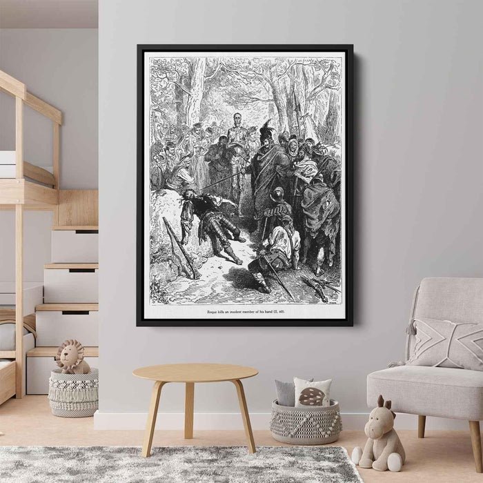 Don Quixote by Gustave Dore - Canvas Artwork