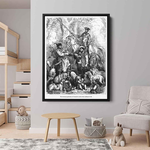 Don Quixote by Gustave Dore - Canvas Artwork