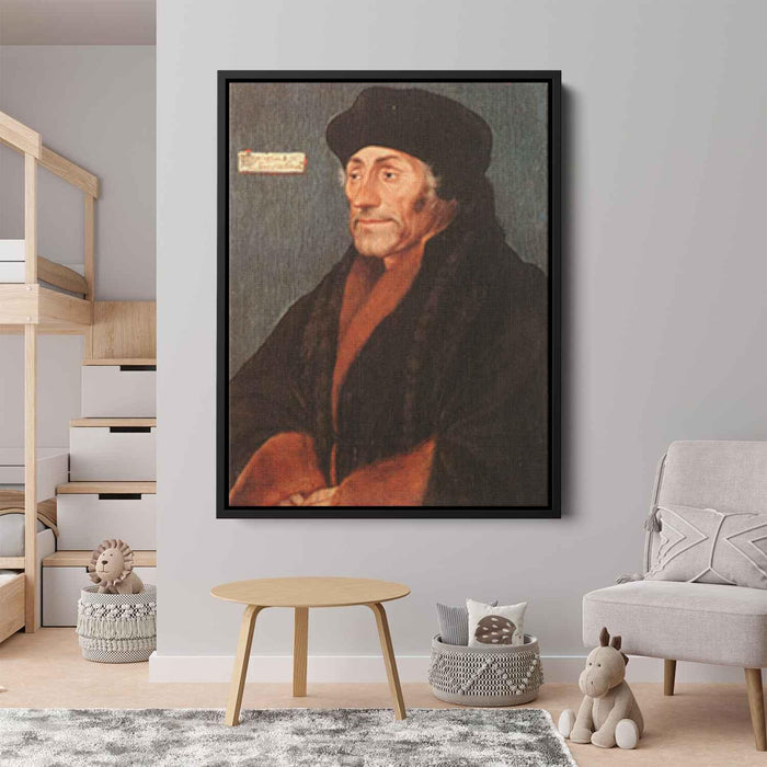 Erasmus of Rotterdam (1532) by Hans Holbein the Younger - Canvas Artwork