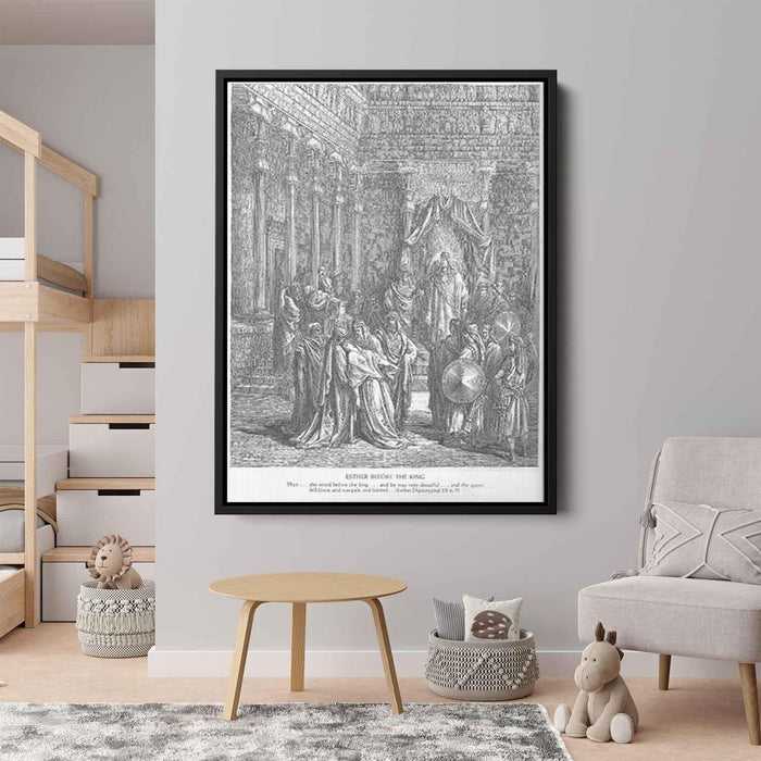 Esther Before the King by Gustave Dore - Canvas Artwork