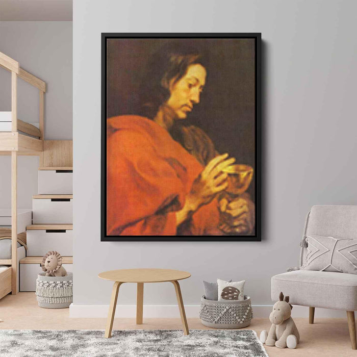 Evangelist John by Anthony van Dyck - Canvas Artwork