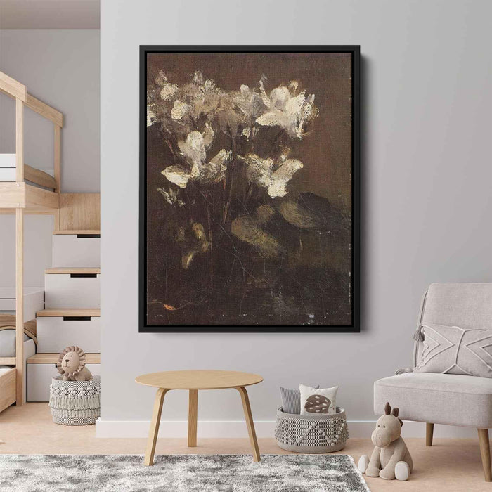 Flowers, Cyclamens by Henri Fantin-Latour - Canvas Artwork