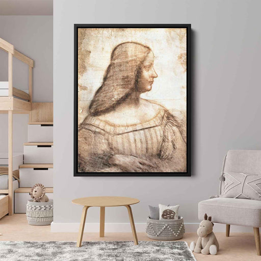 Isabella d'Este (1500) by Leonardo da Vinci - Canvas Artwork