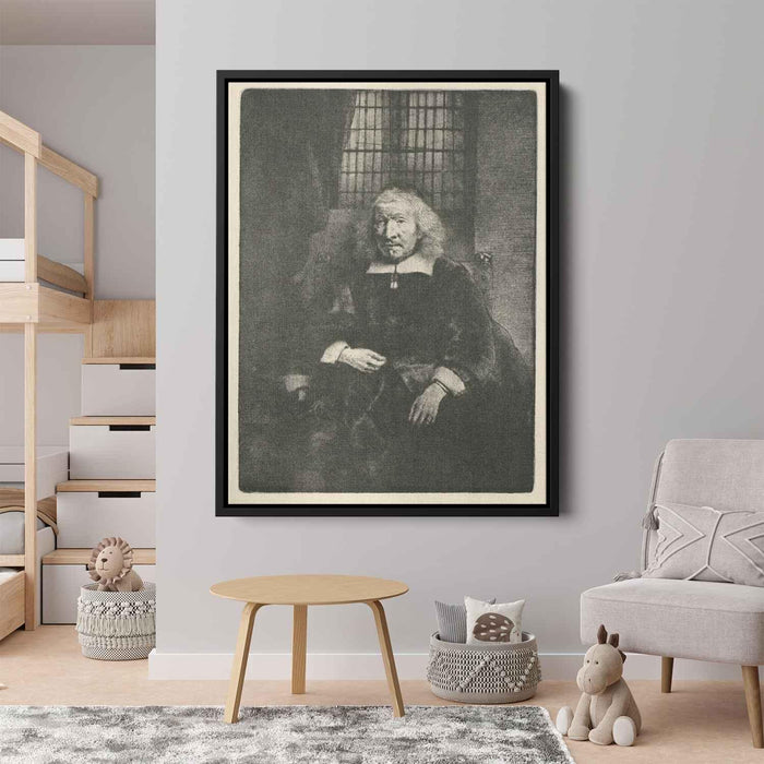 Jacob Haring Portrait (The Old Haring ) (1655) by Rembrandt - Canvas Artwork