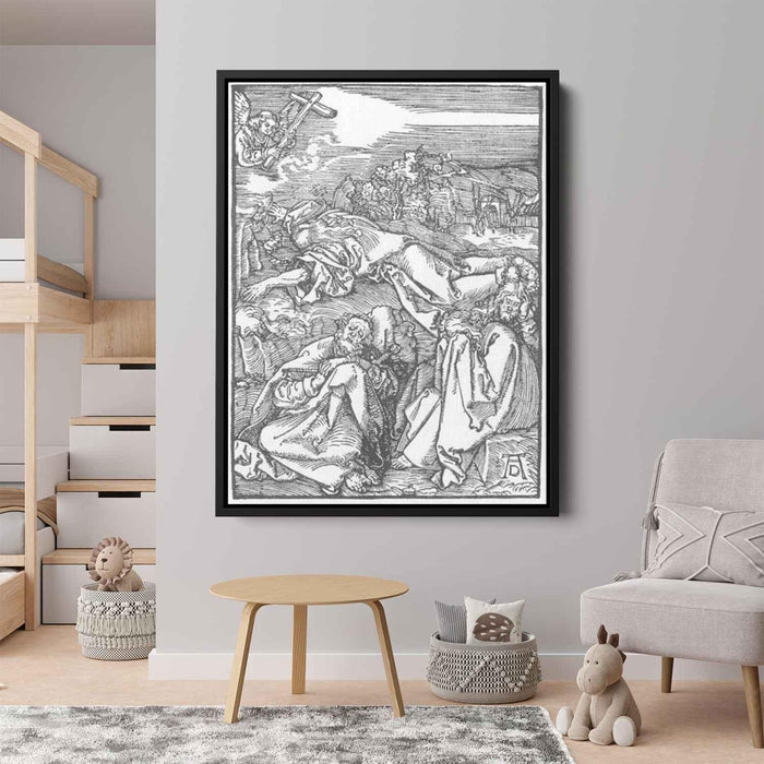 Jesus Christ on the Mount of Olives (1510) by Albrecht Durer - Canvas Artwork