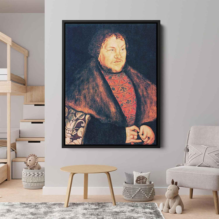 Joachim I Nestor, Elector of Brandenburg by Lucas Cranach the Elder - Canvas Artwork