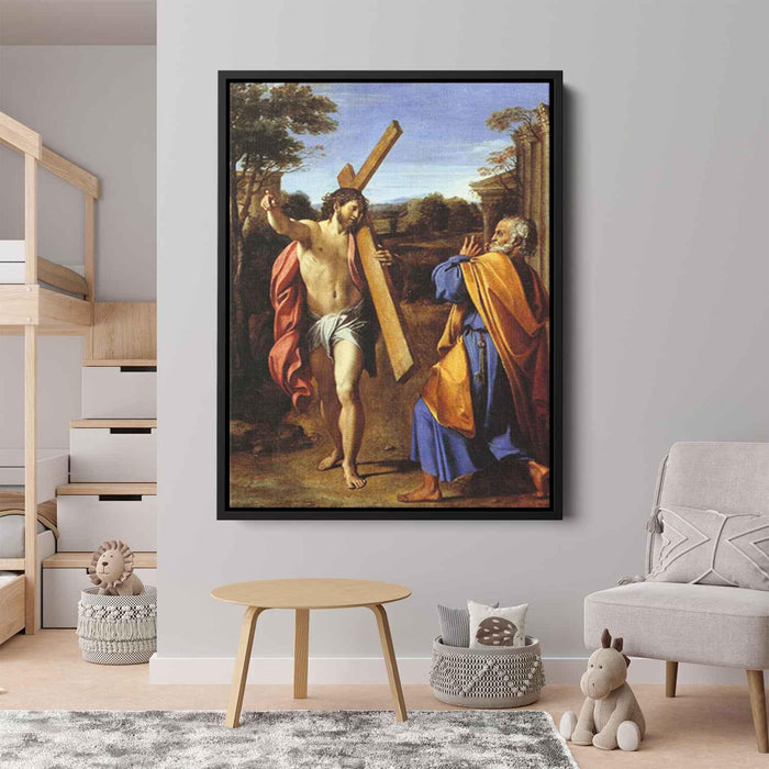 Lord, whither goest thou? by Annibale Carracci - Canvas Artwork