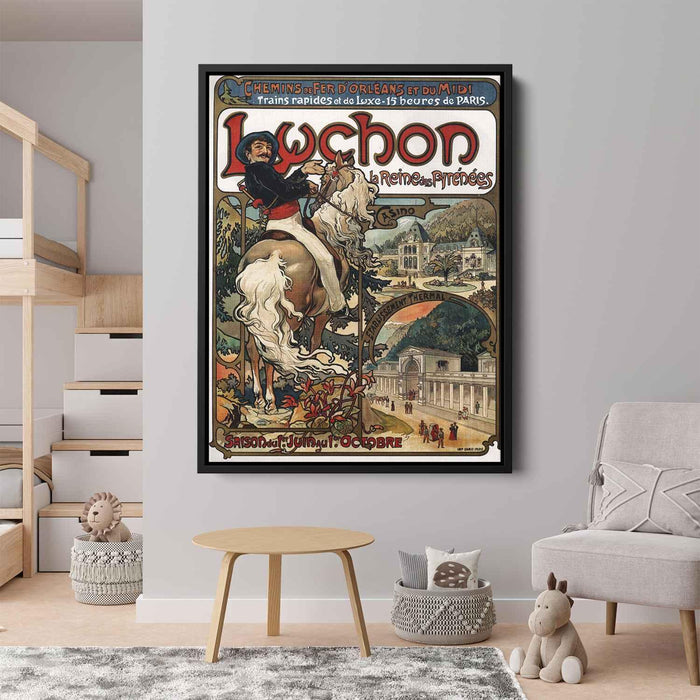 Luchon (1895) by Alphonse Mucha - Canvas Artwork