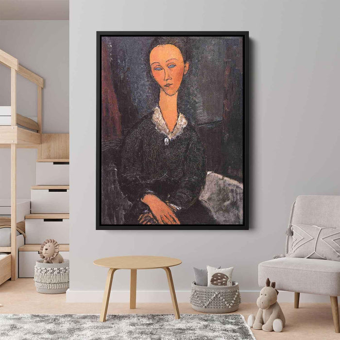 Lunia Czechowska (1917) by Amedeo Modigliani - Canvas Artwork