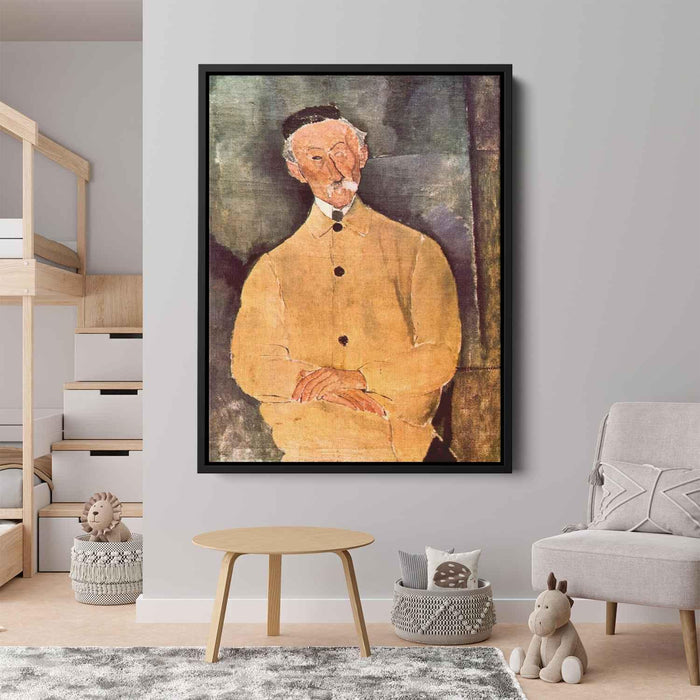 Monsieur Lepoutre (1916) by Amedeo Modigliani - Canvas Artwork