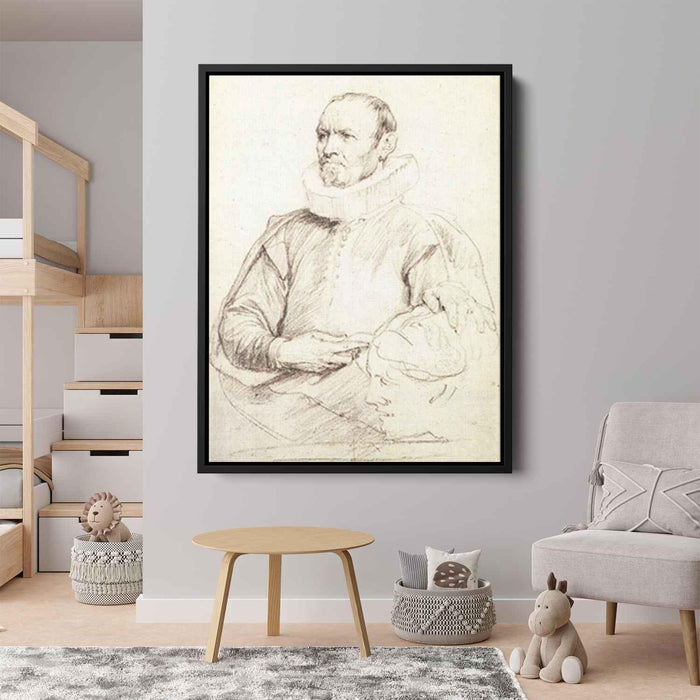 Nicolaas Rockox by Anthony van Dyck - Canvas Artwork