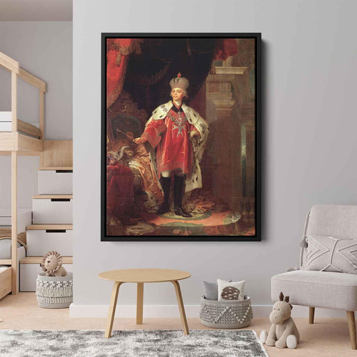 Paul I (1800) by Vladimir Borovikovsky - Canvas Artwork