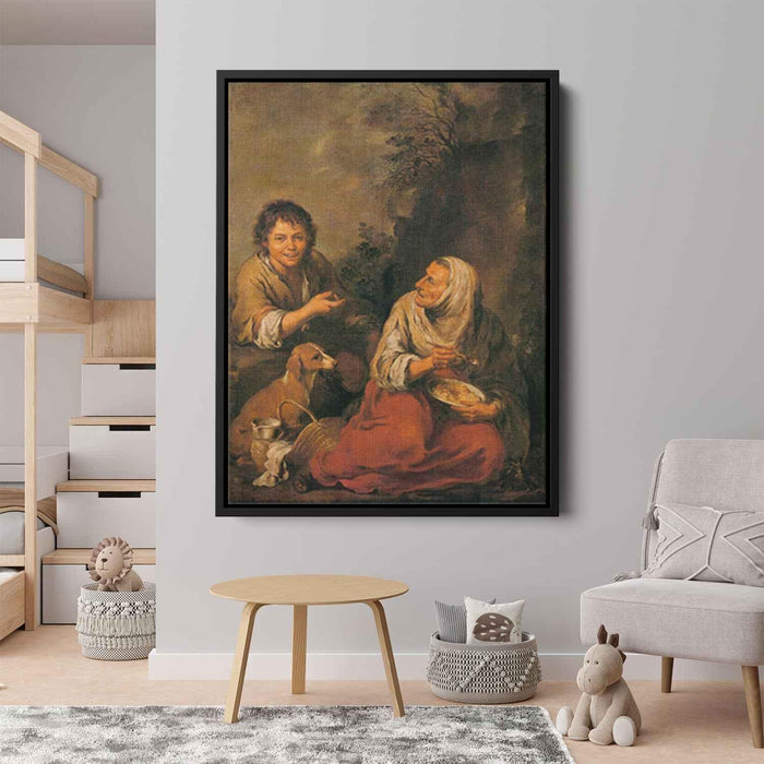 Peasant Woman and a Boy (1659) by Bartolome Esteban Murillo - Canvas Artwork