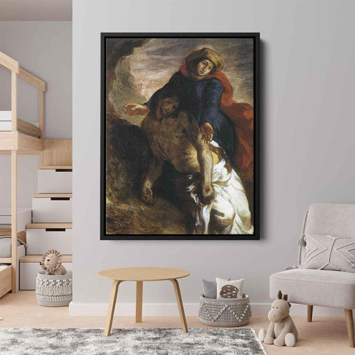 Pietà (1850) by Eugene Delacroix - Canvas Artwork