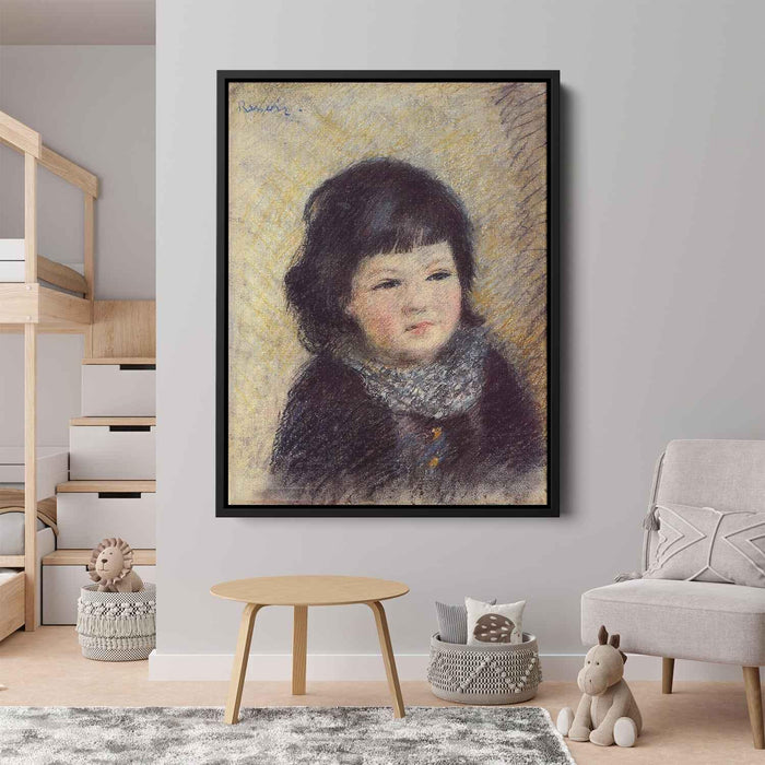 Portrait of a Child (1879) by Pierre-Auguste Renoir - Canvas Artwork