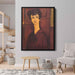 Portrait of a girl (Victoria) (1917) by Amedeo Modigliani - Canvas Artwork