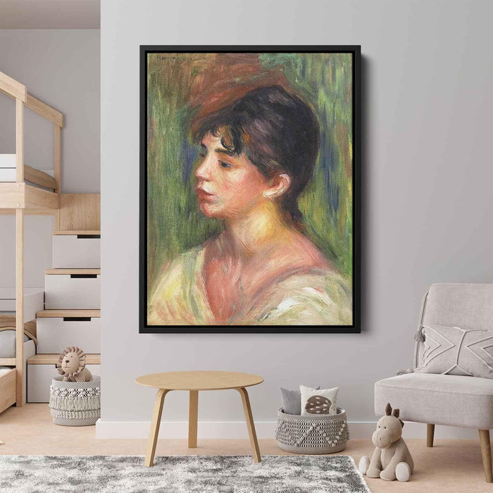 Portrait of a Young Woman by Pierre-Auguste Renoir - Canvas Artwork