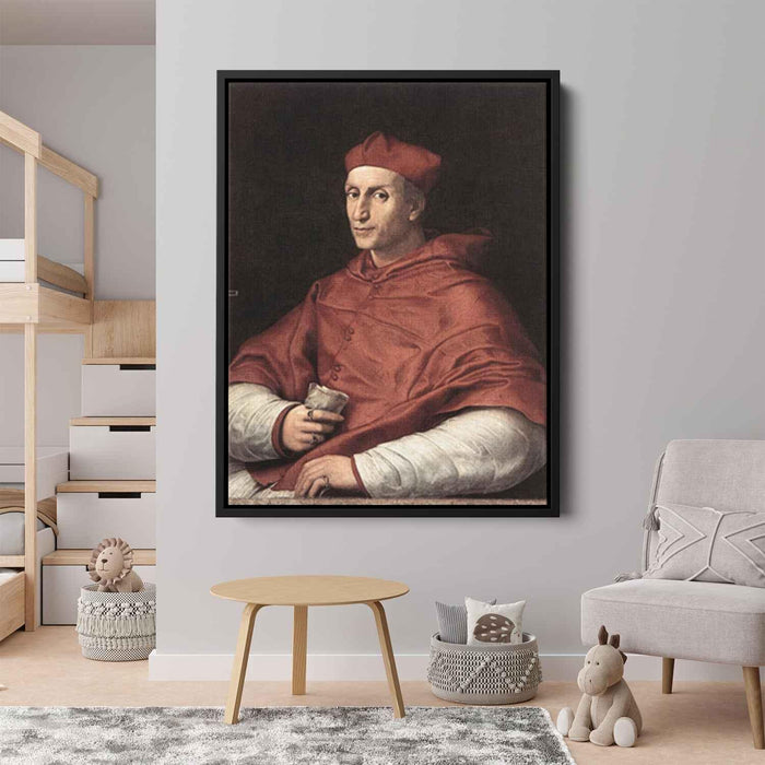 Portrait of Cardinal Dovizzi de Bibbiena (1516) by Raphael - Canvas Artwork