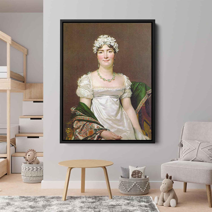 Portrait of Countess Daru (1810) by Jacques-Louis David - Canvas Artwork