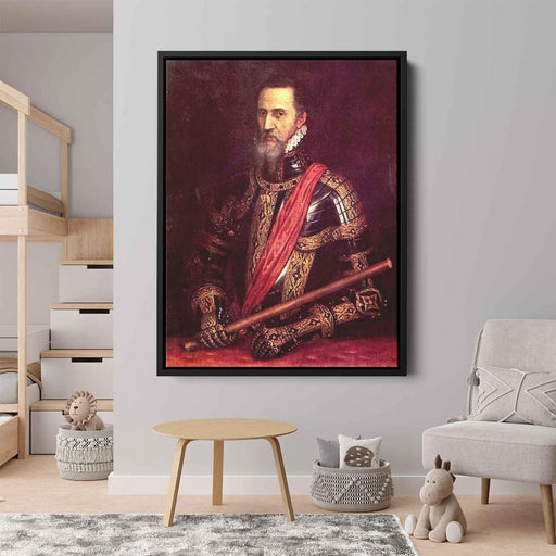 Portrait of Don Fernando Alvarez of Toledo, Grand Duke of Alba by Titian - Canvas Artwork